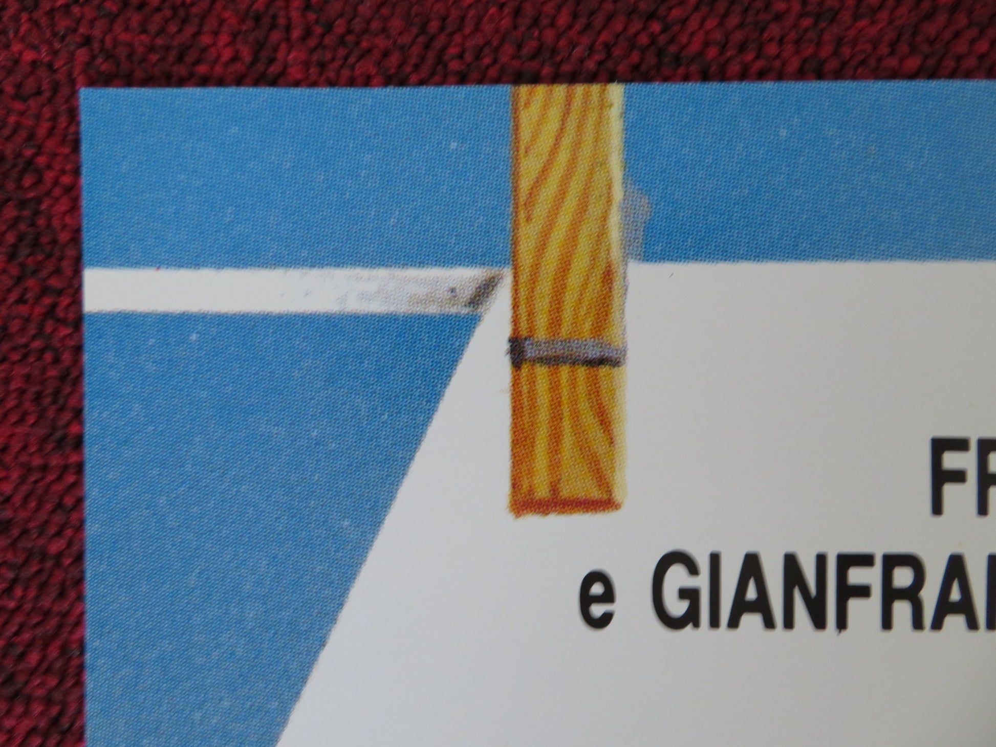 MARAMAO - C ITALIAN FOTOBUSTA POSTER VANESSA GRAVINA MAURIZIO BEGOTTI 1987 - Rendezvous Cinema