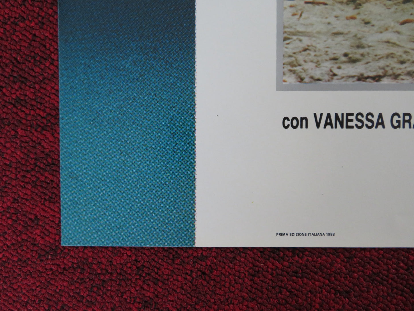 MARAMAO - C ITALIAN FOTOBUSTA POSTER VANESSA GRAVINA MAURIZIO BEGOTTI 1987 - Rendezvous Cinema