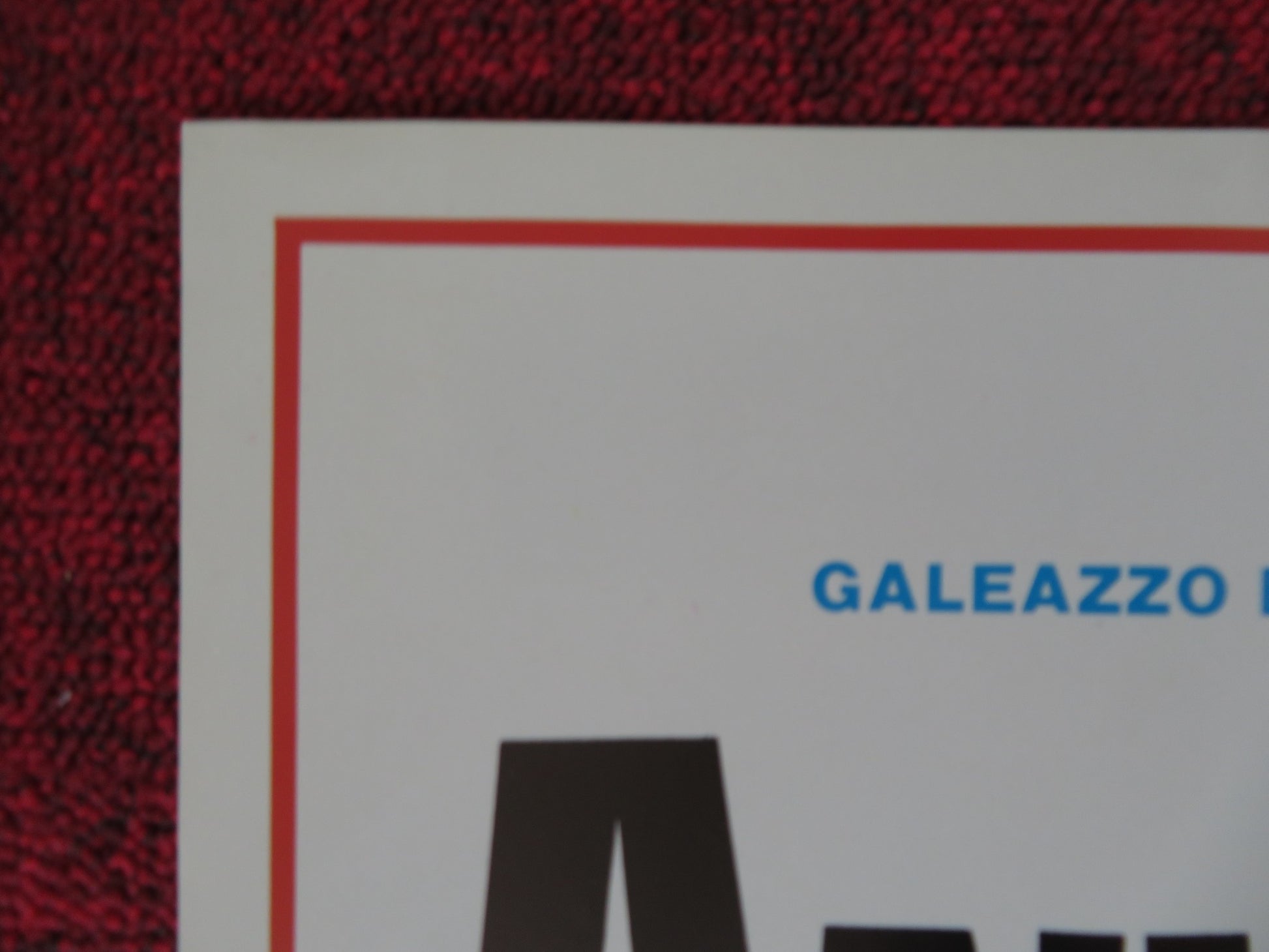 ANIMALI METROPOLITANI - A ITALIAN FOTOBUSTA POSTER DONALD PLEASENCE 1987 - Rendezvous Cinema