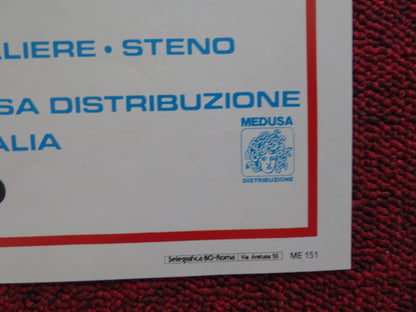 ANIMALI METROPOLITANI - A ITALIAN FOTOBUSTA POSTER DONALD PLEASENCE 1987 - Rendezvous Cinema