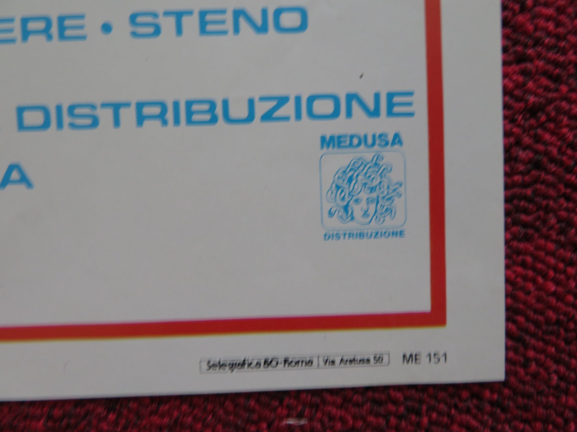 ANIMALI METROPOLITANI - D ITALIAN FOTOBUSTA POSTER DONALD PLEASENCE 1987 - Rendezvous Cinema