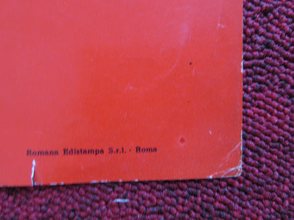 THE SECRET OF THE BLACK FALCON ITALIAN FOTOBUSTA POSTER BARKER LORENZON 1961 - Rendezvous Cinema