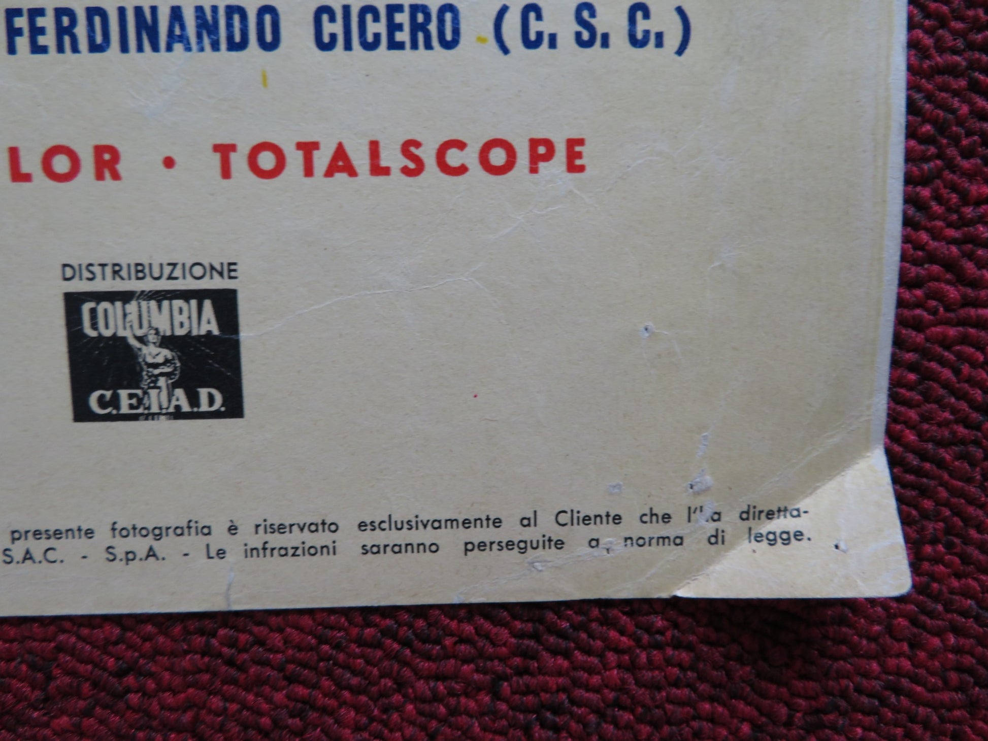 LA STEPPA ITALIAN FOTOBUSTA POSTER CHARLES VANEL DANIELE SPALLONE 1962 - Rendezvous Cinema