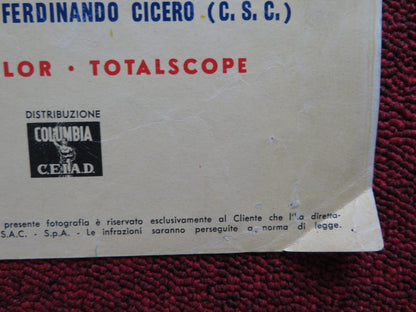 LA STEPPA ITALIAN FOTOBUSTA POSTER CHARLES VANEL DANIELE SPALLONE 1962 - Rendezvous Cinema