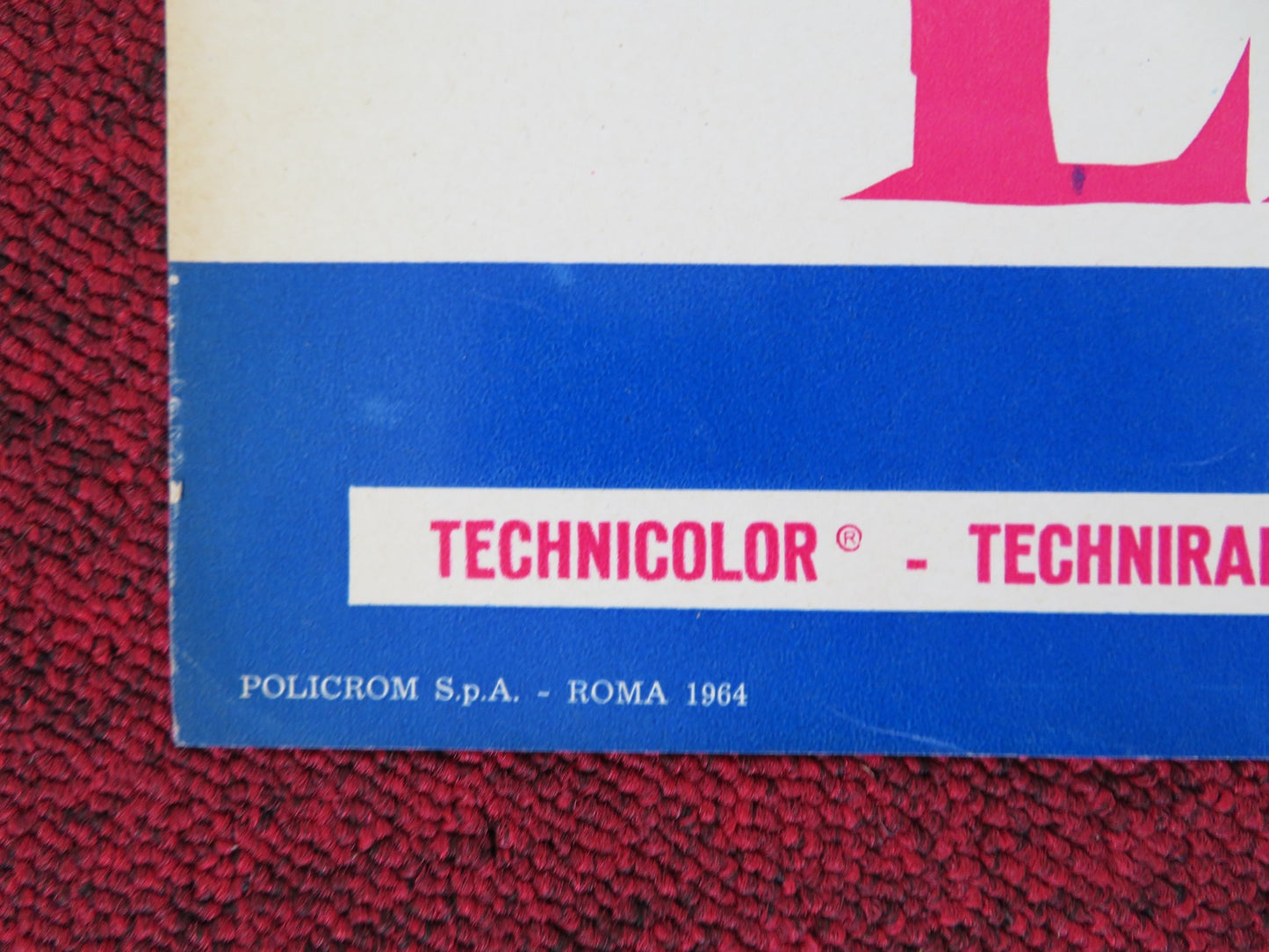 THE LONG SHIPS ITALIAN FOTOBUSTA POSTER SIDNEY POITIER RICHARD WIDMARK 1964 - Rendezvous Cinema