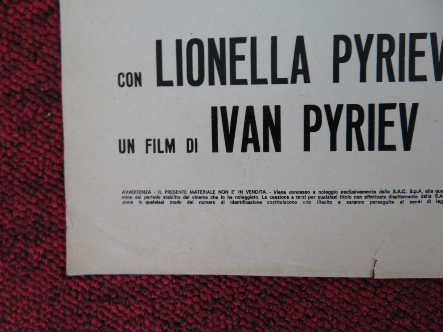 I FRATELLI KARAMAZOV ITALIAN FOTOBUSTA POSTER MIKHAIL OULIANOV KRILL LAVROV 1971 - Rendezvous Cinema