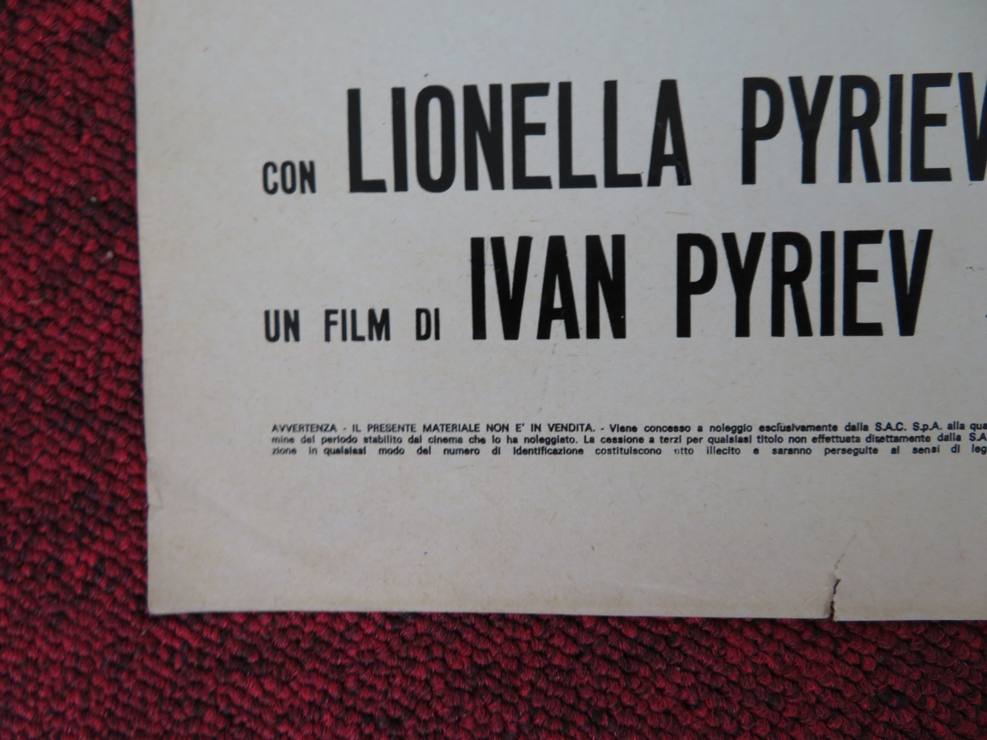 I FRATELLI KARAMAZOV ITALIAN FOTOBUSTA POSTER MIKHAIL OULIANOV KRILL LAVROV 1971 - Rendezvous Cinema