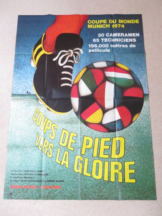HEADING FOR GLORY FRENCH GRANDE POSTER JOSS ACKLAND 1974