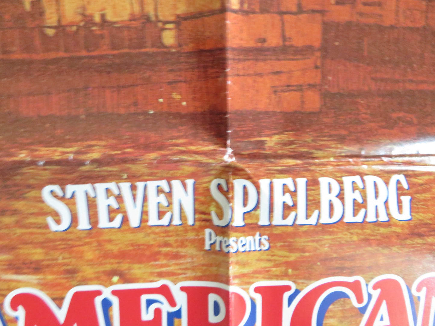 AN AMERICAN TAIL - A FOLDED US ONE SHEET POSTER ERICA YOHN NEHEMIAH PERSOFF 1986 - Rendezvous Cinema