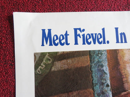 AN AMERICAN TAIL - A FOLDED US ONE SHEET POSTER ERICA YOHN NEHEMIAH PERSOFF 1986 - Rendezvous Cinema