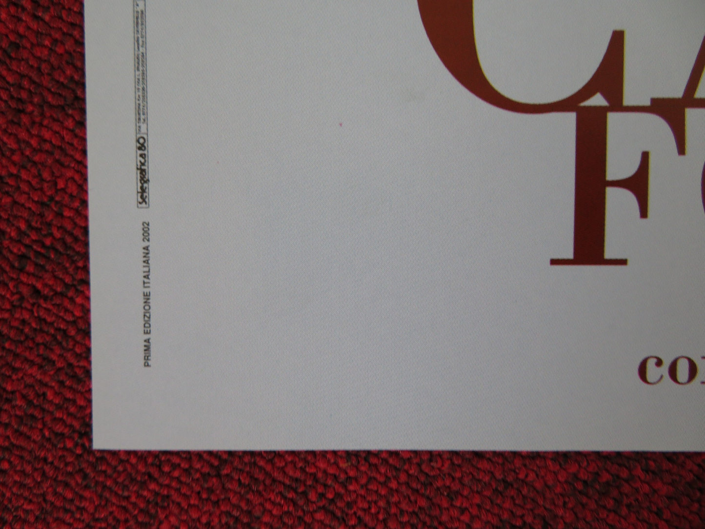 CALLAS FOREVER - B ITALIAN FOTOBUSTA POSTER FANNY ARDANT JEREMY IRONS 1990 - Rendezvous Cinema