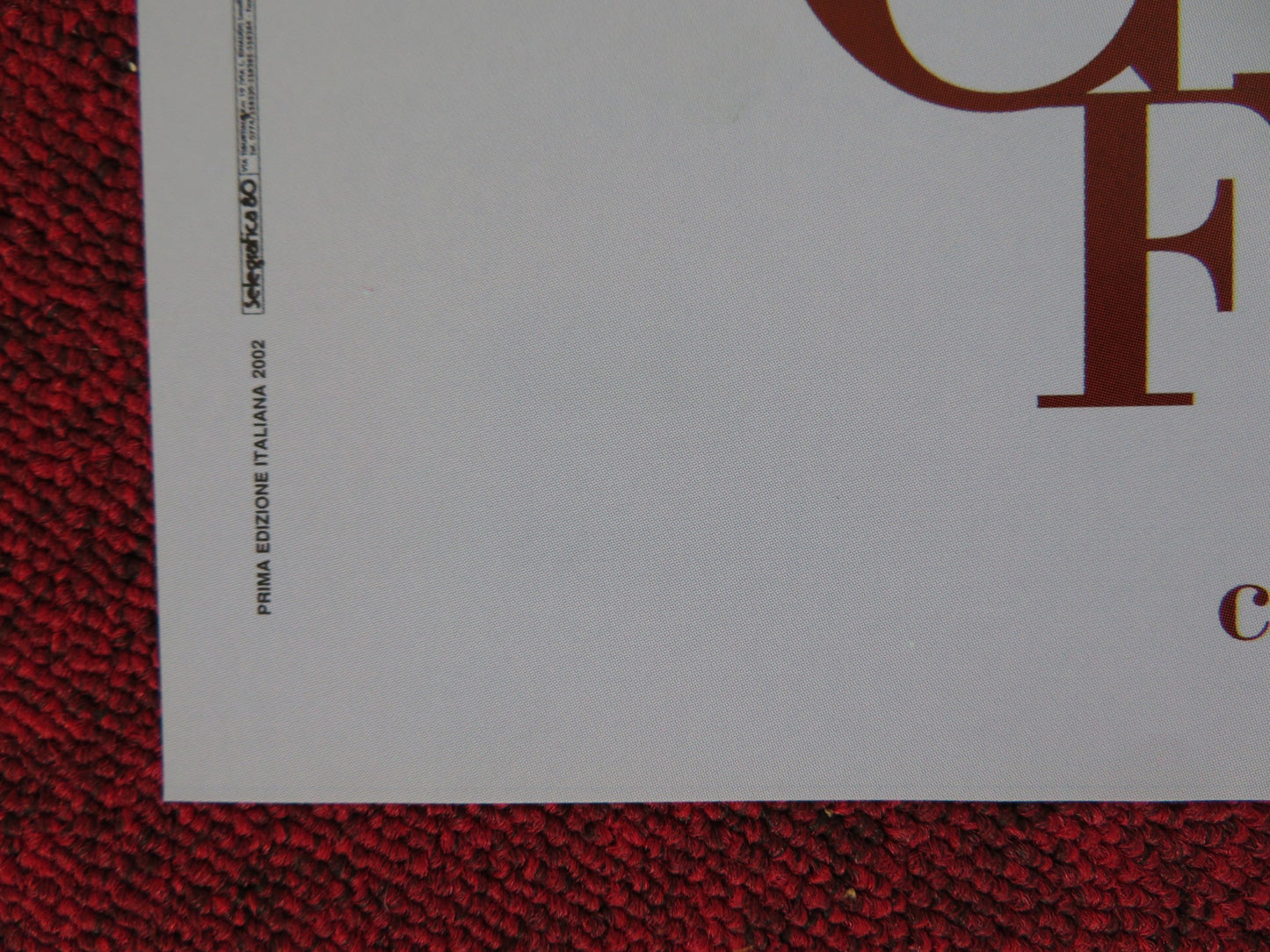 CALLAS FOREVER - E ITALIAN FOTOBUSTA POSTER FANNY ARDANT JEREMY IRONS 1990 - Rendezvous Cinema