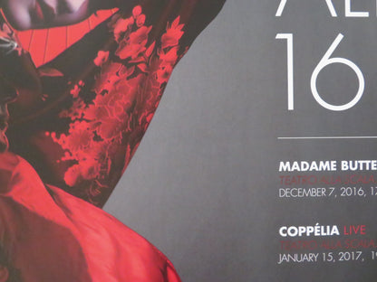 ALL'OPERA ITALIAN OPERA AND BALLET LIVE UK QUAD ROLLED POSTER 2017 - Rendezvous Cinema