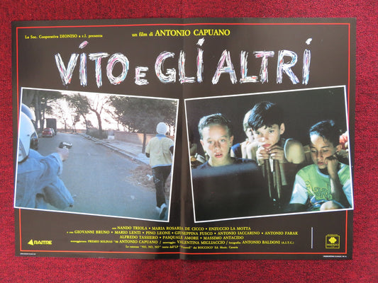 VITO E GLIALTRI / VITO AND THE OTHERS -A ITALIAN FOTOBUSTA POSTER N. TRIOLA 1991 - Rendezvous Cinema