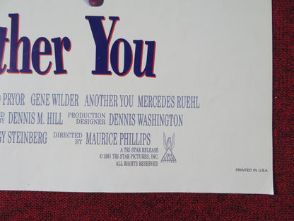 ANOTHER YOU FOLDED US ONE SHEET POSTER RICHARD PRYOR GENE WILDER 1991 - Rendezvous Cinema