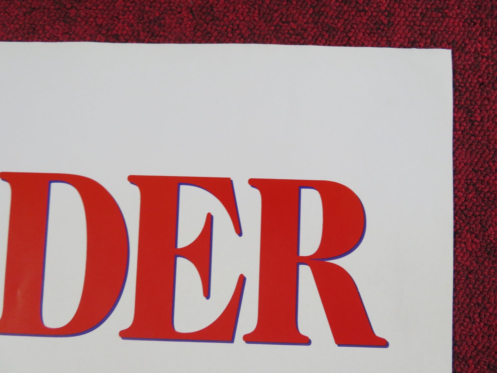 ANOTHER YOU FOLDED US ONE SHEET POSTER RICHARD PRYOR GENE WILDER 1991 - Rendezvous Cinema