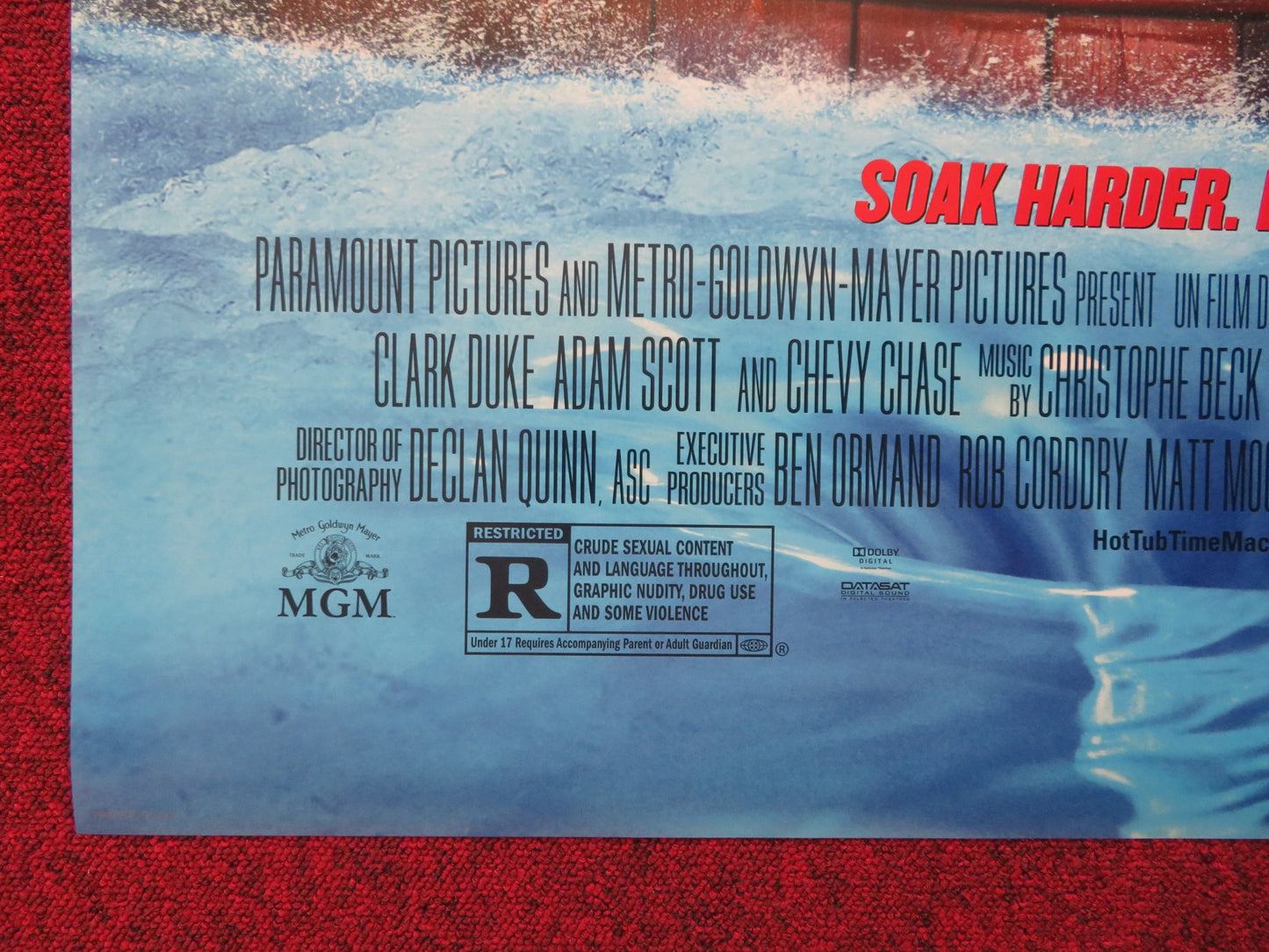 HOT TUB TIME MACHINE 2 US ONE SHEET ROLLED POSTER ROB CORDDRY C. ROBINSON 2015 - Rendezvous Cinema