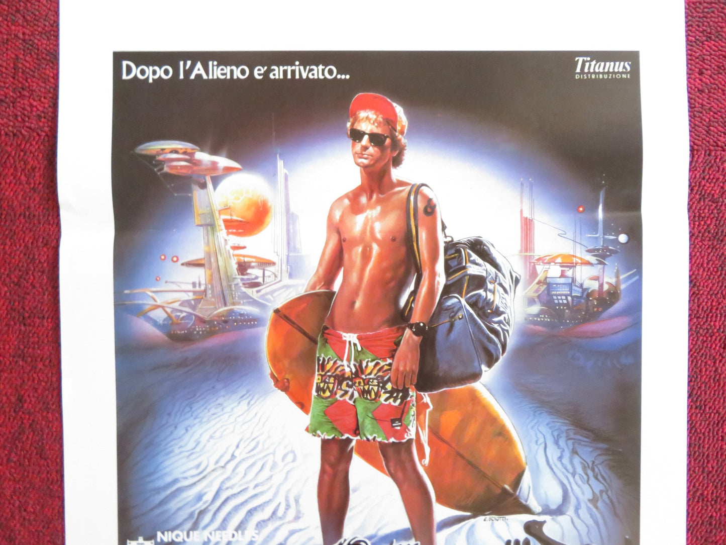 AS TIME GOES BY ITALIAN LOCANDINA POSTER BRUNO LAWRENCE NIQUE NEEDLES 1988 - Rendezvous Cinema