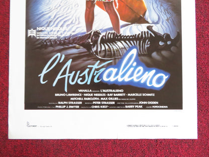 AS TIME GOES BY ITALIAN LOCANDINA POSTER BRUNO LAWRENCE NIQUE NEEDLES 1988 - Rendezvous Cinema