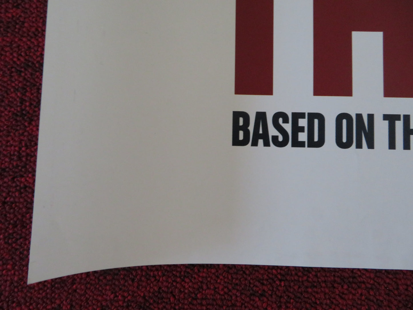 THE GHOST WRITER UK QUAD (30"x 40") ROLLED POSTER EWAN MCGREGOR P. BROSNAN 2010 - Rendezvous Cinema