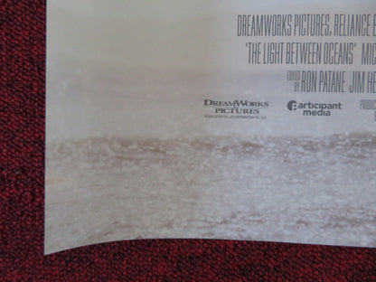 THE LIGHT BETWEEN OCEANS UK QUAD (30"x 40") ROLLED POSTER MICHAEL FASSBENDER '16 - Rendezvous Cinema