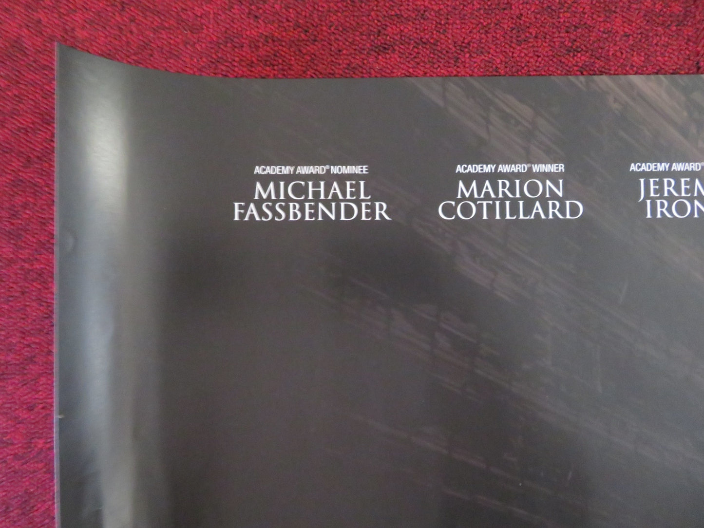 ASSASSIN'S CREED UK QUAD (30"x 40") ROLLED POSTER MICHAEL FASSBENDER 2016 - Rendezvous Cinema