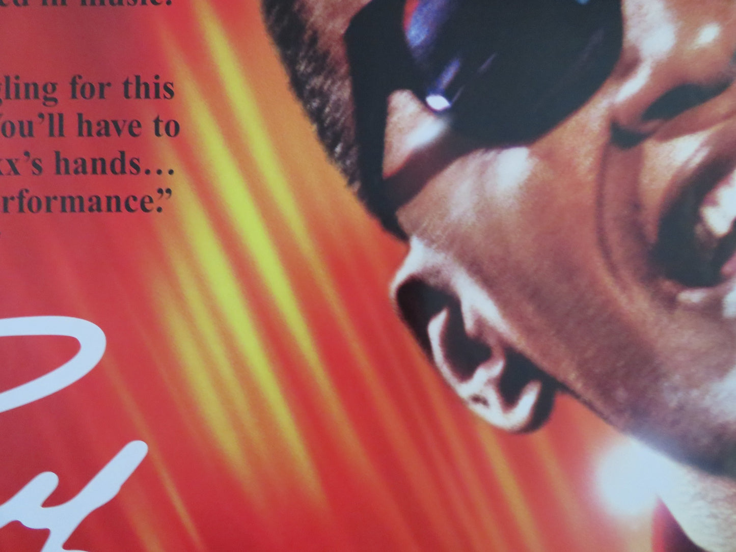 RAY UK QUAD (30"x 40") ROLLED POSTER JAMIE FOXX KERRY WASHINGTON 2004 - Rendezvous Cinema