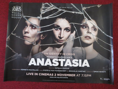 ANASTASIA UK QUAD (30"x 40") ROLLED POSTER ROYAL BALLET TCHAIKOVSKY 2016 - Rendezvous Cinema