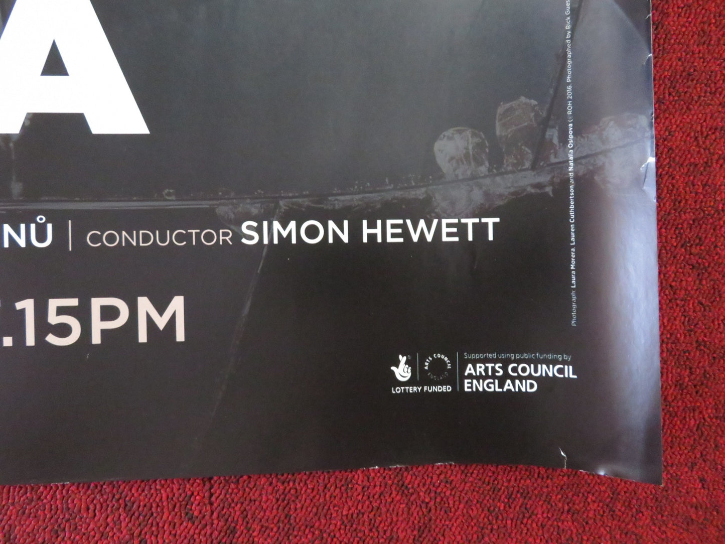 ANASTASIA UK QUAD (30"x 40") ROLLED POSTER ROYAL BALLET TCHAIKOVSKY 2016 - Rendezvous Cinema