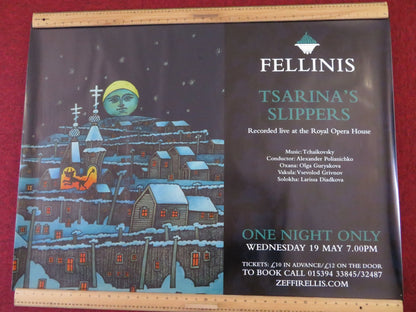 FELLINIS TSARINA'S SLIPPERS UK QUAD (30"x 40") ROLLED POSTER TCHAIKOVSKY OLGA - Rendezvous Cinema