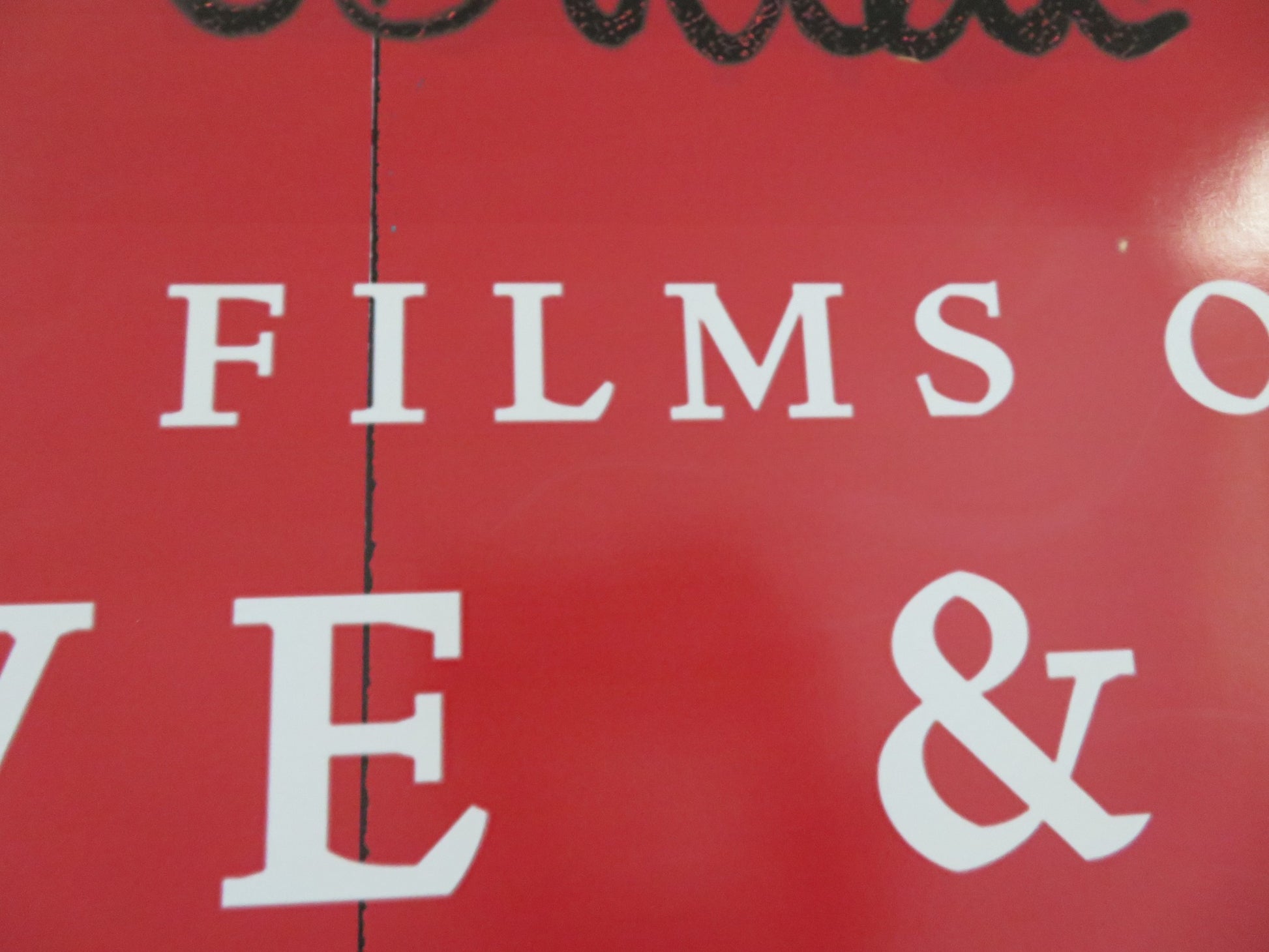 HARRY BIRRELL FILMS OF LOVE AND WAR UK QUAD (30"x 40") ROLLED POSTER 2019 - Rendezvous Cinema