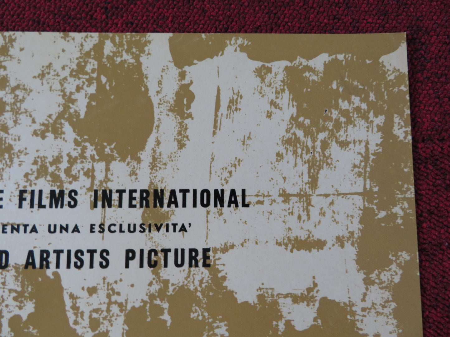 ANGEL BABY ITALIAN FOGLIO POSTER GEORGE HAMILTON BURT REYNOLDS 1961 - Rendezvous Cinema