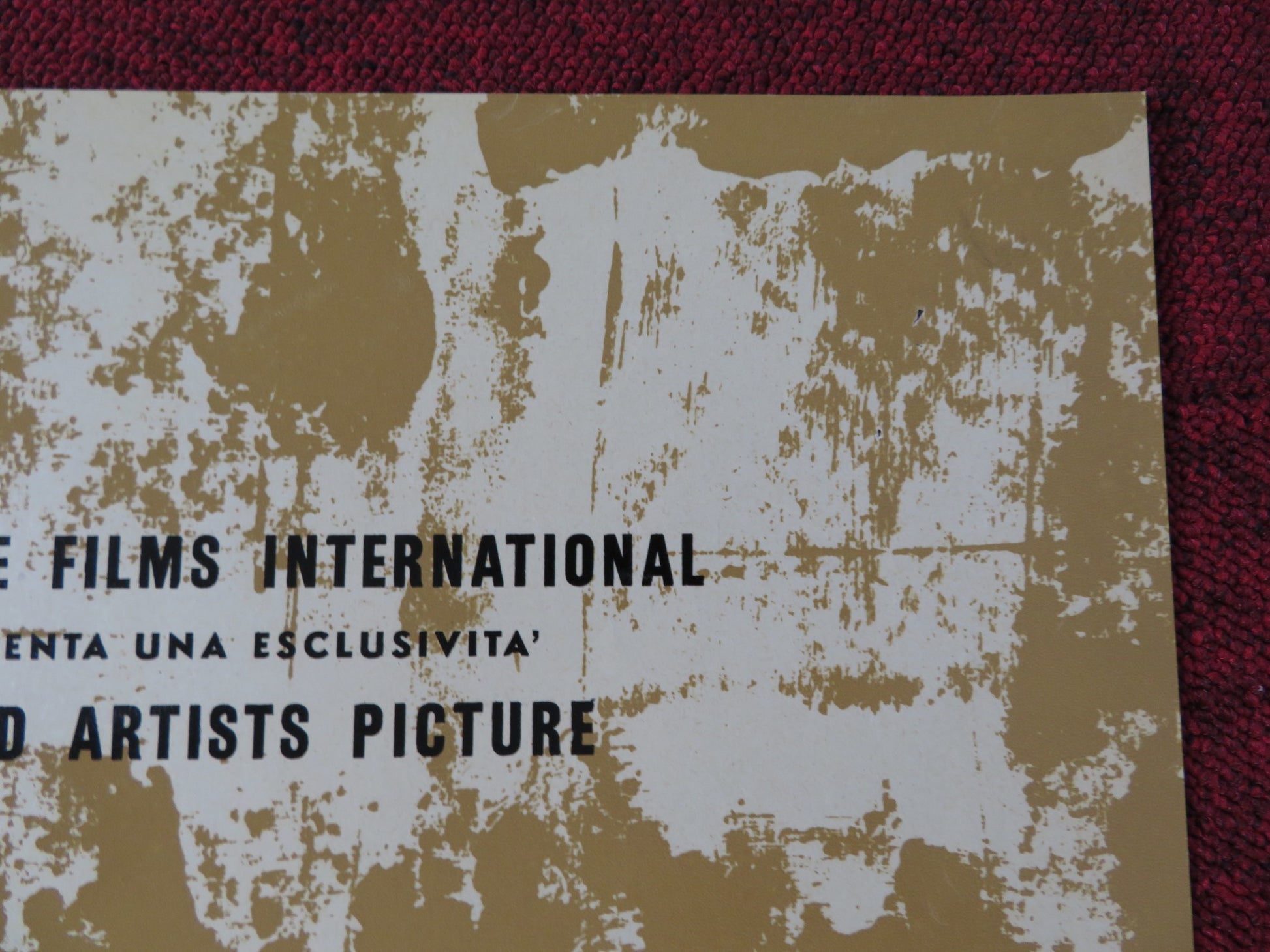 ANGEL BABY ITALIAN FOGLIO POSTER GEORGE HAMILTON BURT REYNOLDS 1961 - Rendezvous Cinema