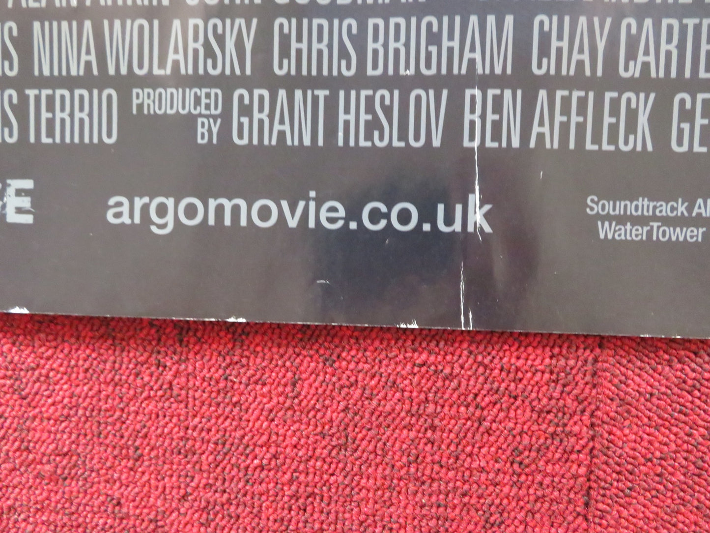 ARGO UK QUAD ROLLED POSTER BEN AFFLECK BRYAN CRANSTON 2012 - Rendezvous Cinema