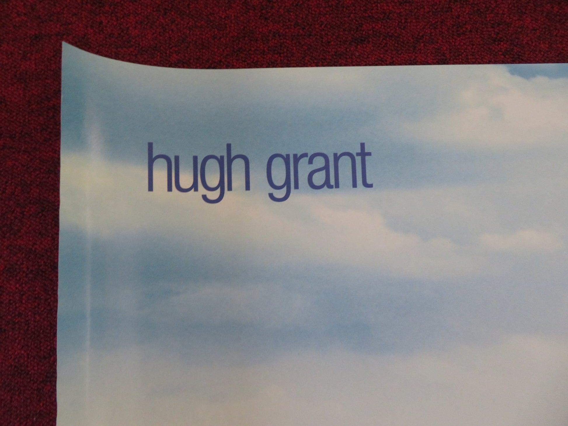 TWO WEEKS NOTICE UK QUAD (30"x 40") ROLLED POSTER HUGH GRANT SANDRA BULLOCK 2002 - Rendezvous Cinema