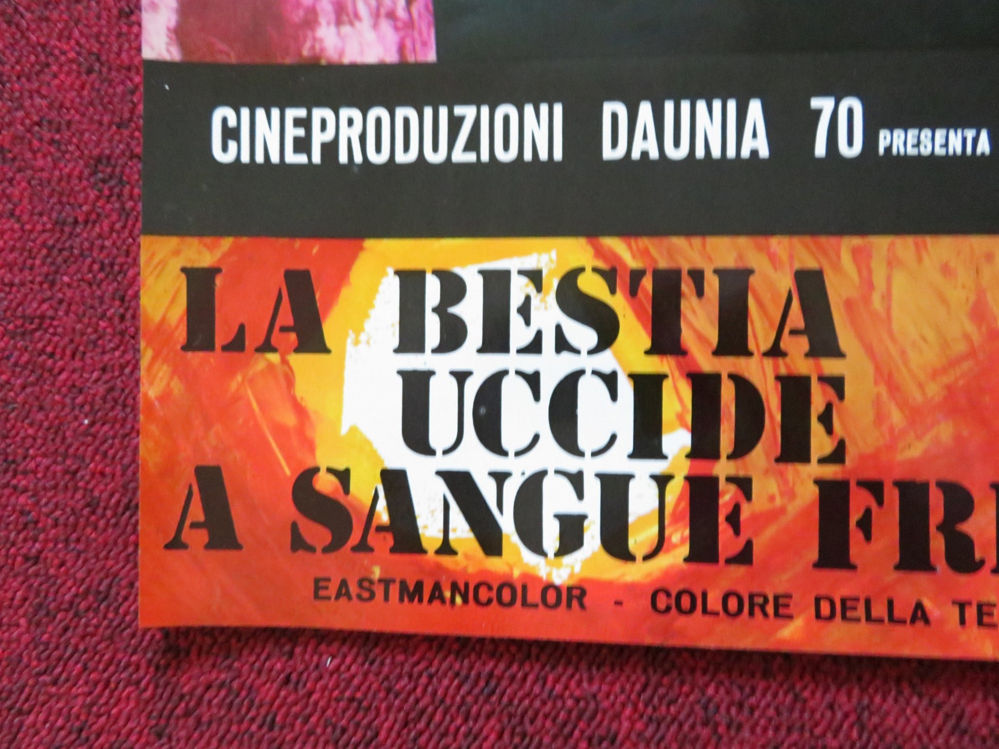 ASYLUM EROTICA- B ITALIAN FOTOBUSTA POSTER KLAUS KINSKY MARGARET LEE 1971 - Rendezvous Cinema