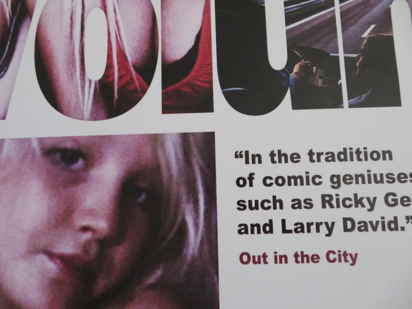 INVOLUNTARY UK QUAD (30"x 40") ROLLED POSTER VILLMAR BJORKMAN LEIF EDLUND 2008 - Rendezvous Cinema