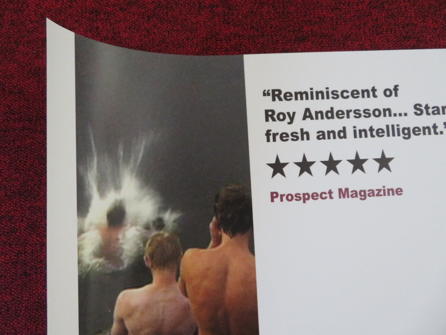 INVOLUNTARY UK QUAD (30"x 40") ROLLED POSTER VILLMAR BJORKMAN LEIF EDLUND 2008 - Rendezvous Cinema