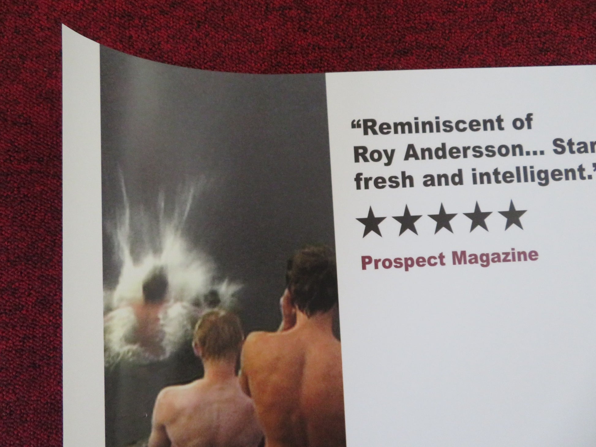 INVOLUNTARY UK QUAD (30"x 40") ROLLED POSTER VILLMAR BJORKMAN LEIF EDLUND 2008 - Rendezvous Cinema