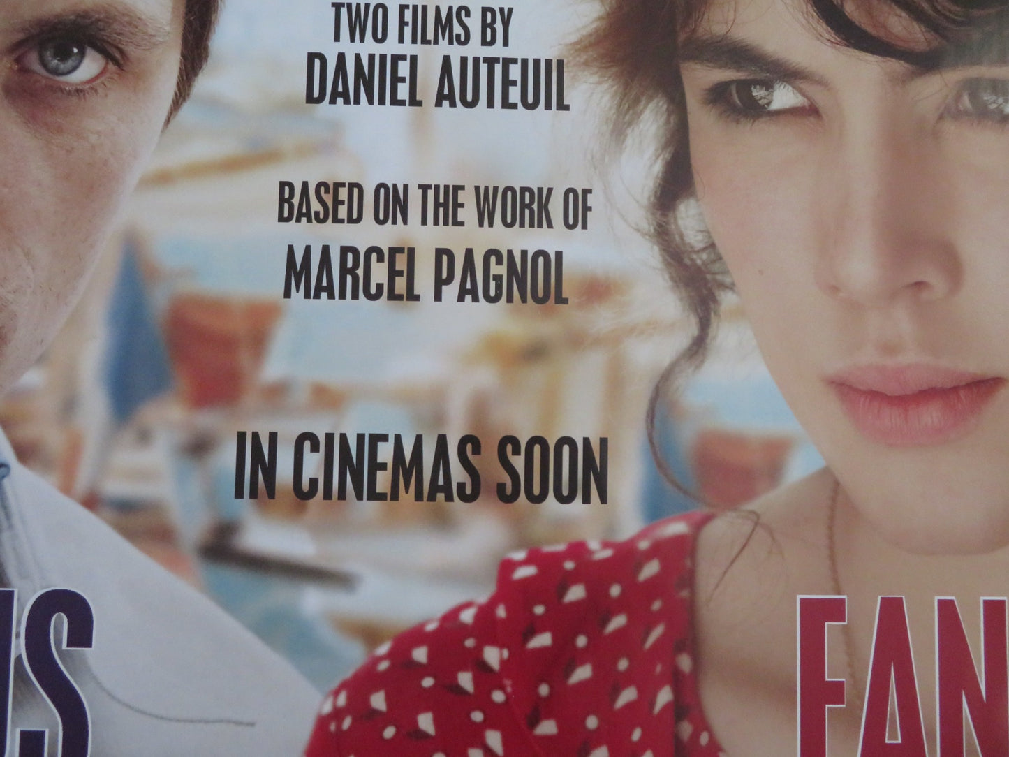 MARIUS / FANNY UK QUAD (30"x 40") ROLLED POSTER DANIEL AUTEUIL V. BELEZY 2013 - Rendezvous Cinema