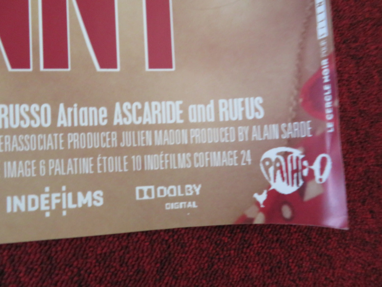 MARIUS / FANNY UK QUAD (30"x 40") ROLLED POSTER DANIEL AUTEUIL V. BELEZY 2013 - Rendezvous Cinema