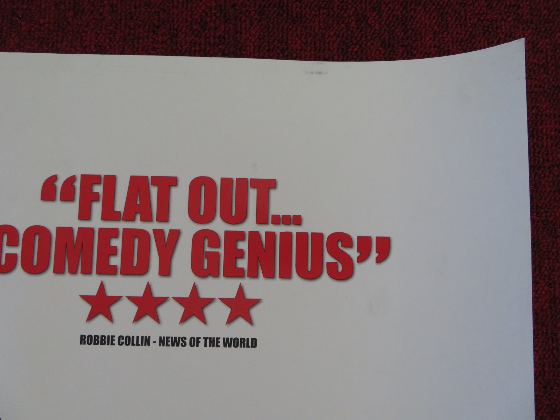 HOT TUB TIME MACHINE UK QUAD (30"x 40") ROLLED POSTER JOHN CUSACK C. DUKE 2010 - Rendezvous Cinema