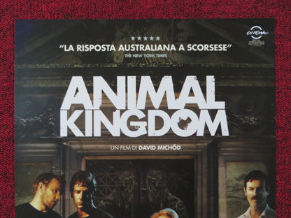 ANIMAL KINGDOM ITALIAN LOCANDINA POSTER JOEL EDGERTON GUY PEARCE 2010 - Rendezvous Cinema