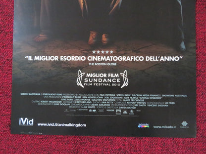 ANIMAL KINGDOM ITALIAN LOCANDINA POSTER JOEL EDGERTON GUY PEARCE 2010 - Rendezvous Cinema