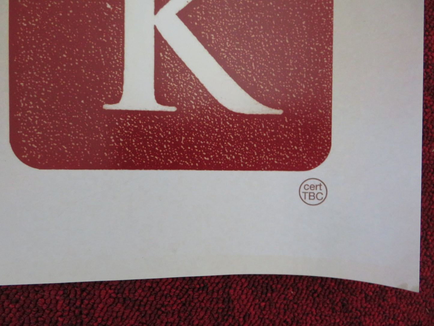 SILK UK QUAD (30"x 40") ROLLED POSTER MICHAEL PITT KEIRA KNIGHTLEY 2007 - Rendezvous Cinema