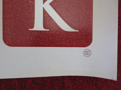 SILK UK QUAD (30"x 40") ROLLED POSTER MICHAEL PITT KEIRA KNIGHTLEY 2007 - Rendezvous Cinema