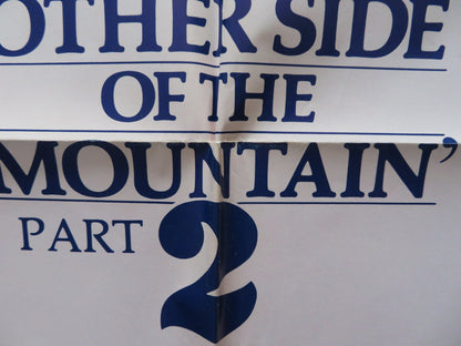 THE OTHER SIDE OF THE MOUNTAIN PART 2 FOLDED US ONE SHEET POSTER M. HASSETT 1978 - Rendezvous Cinema
