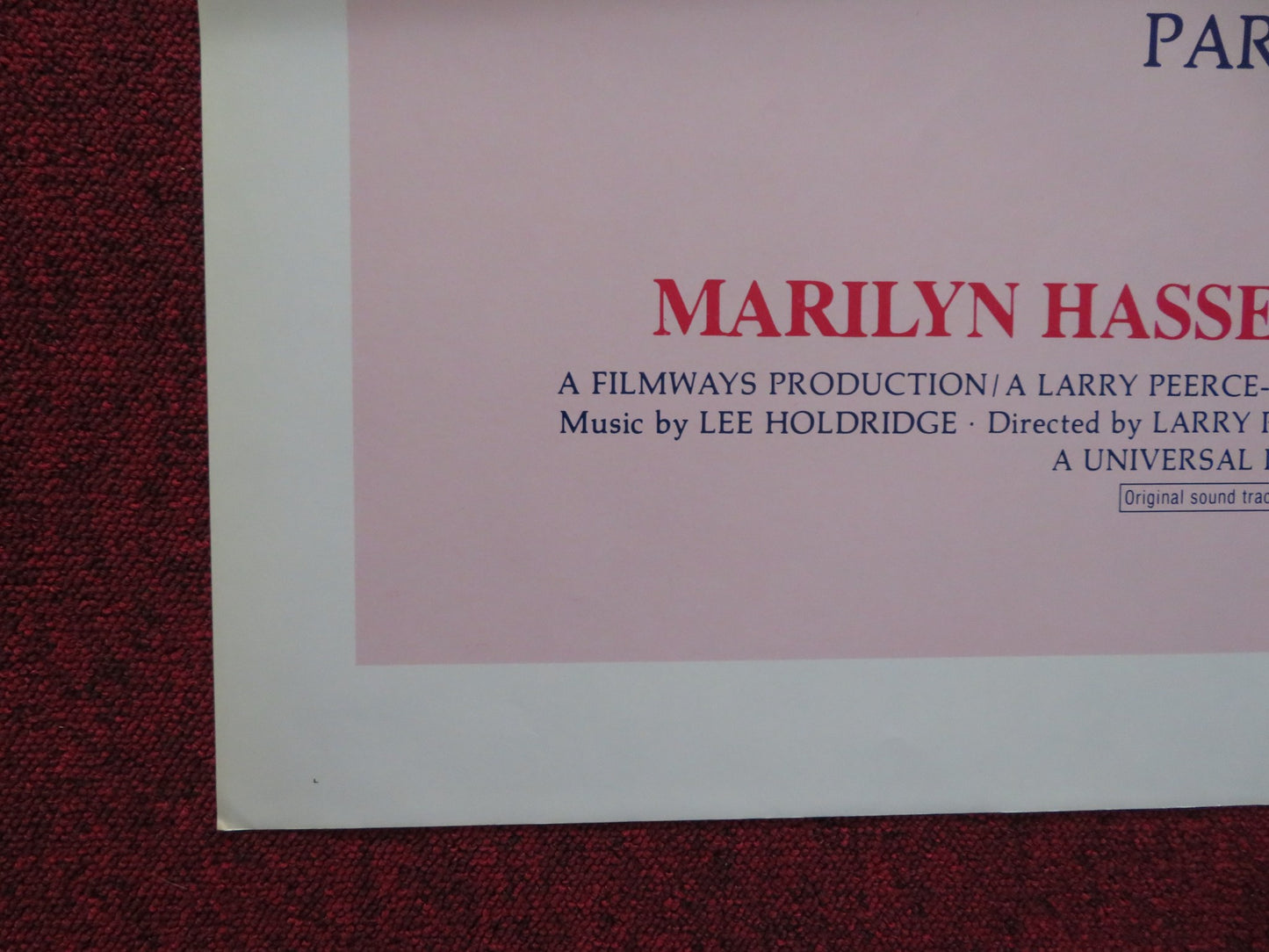 THE OTHER SIDE OF THE MOUNTAIN PART 2 FOLDED US ONE SHEET POSTER M. HASSETT 1978 - Rendezvous Cinema