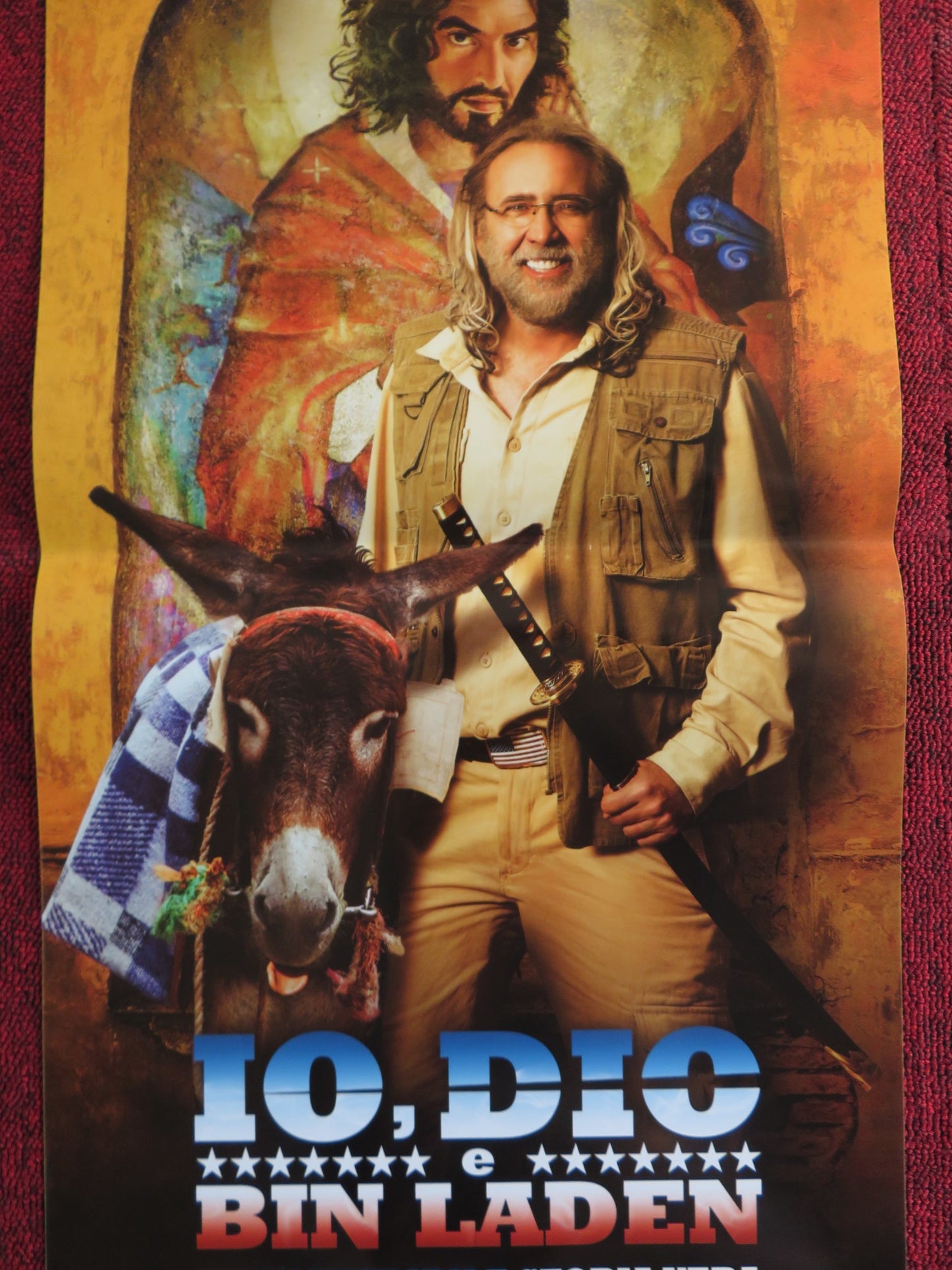 ARMY OF ONE ITALIAN LOCANDINA POSTER NICOLAS CAGE RUSSELL BRAND 2016 - Rendezvous Cinema