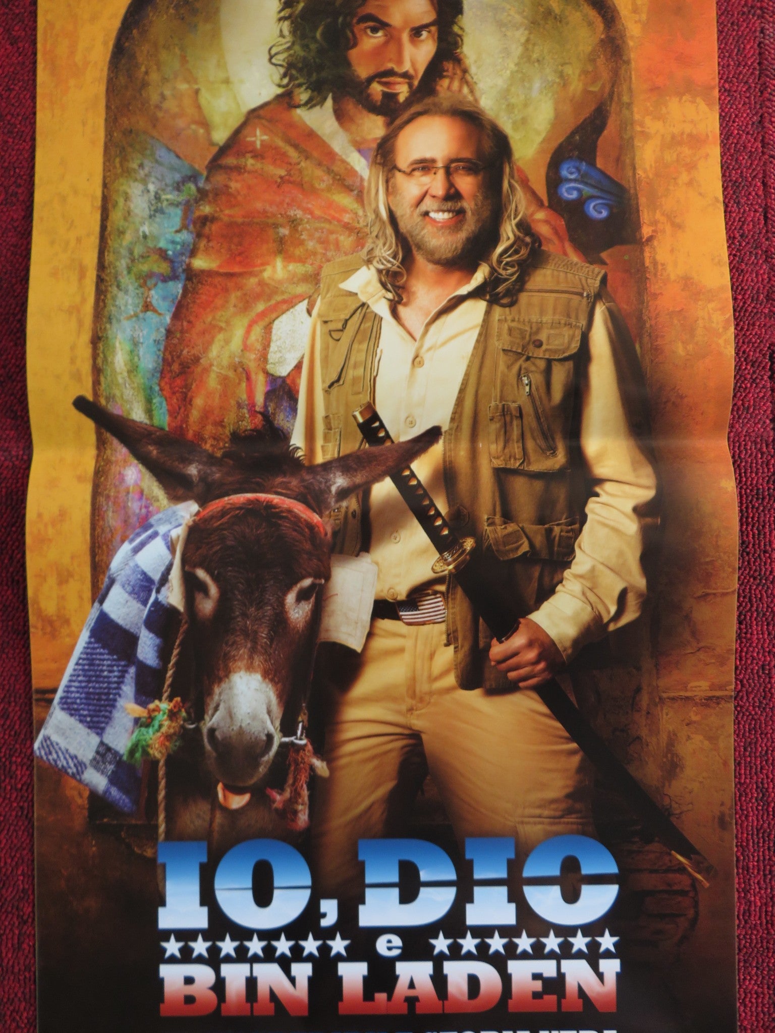 ARMY OF ONE ITALIAN LOCANDINA POSTER NICOLAS CAGE RUSSELL BRAND 2016 - Rendezvous Cinema